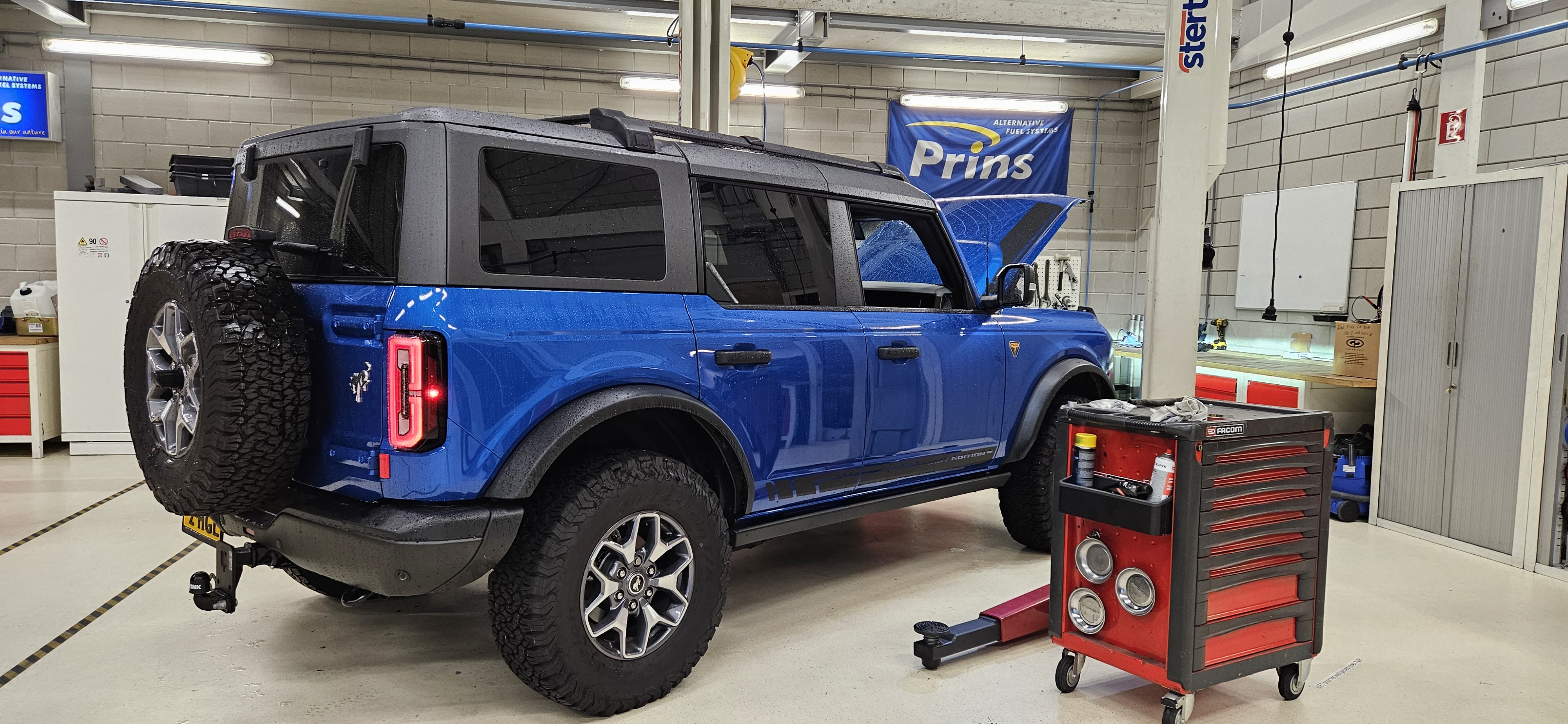 Ford Bronco Badlands with Prins VSI-3 DI LPG system