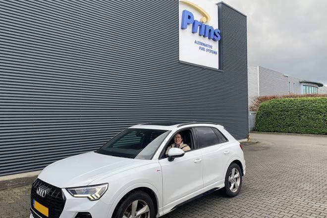 Experience driving op LPG met Audi Q3